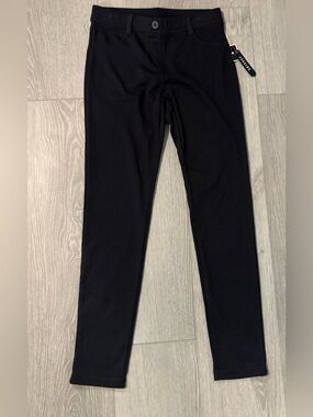 Chaps Kids Navy Pull-on Stretch Leggings - Classic Comfort. Girls size 10. NWT
